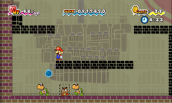 Flipside Pit of 100 Trials from Super Paper Mario