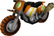 The model for Baby Daisy's Standard Bike S from Mario Kart Wii
