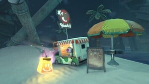 A Yoshi's location in Mario Kart World