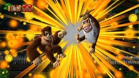Kong POW with Cranky transforms every enemy on the screen into Banana Coins.
