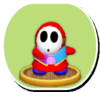 Singing Shy Guy souvenir in the Duty-Free Shop from Mario Party 7