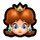 A face icon for Princess Daisy, from Mario Sports Mix.