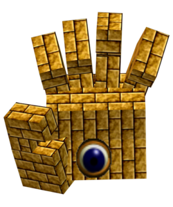 Model of Eyerock from Super Mario 64