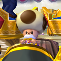 Toadsworth during the award ceremony
