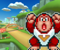 The course icon with Donkey Kong Jr. (SNES)
