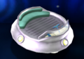 Shiny Saucer, an unlockable vehicle.