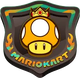 The icon for the Golden Rally in Mario Kart World.