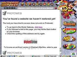 The Nintendo Power MediaBrowser.