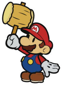 PMCS Mario with hammer sprite.png