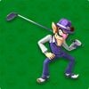 Waluigi card from a Mario Golf: Super Rush-themed Memory Match-up activity