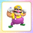 Wario option from an opinion poll on characters from Super Mario Party Jamboree for the Nintendo Switch