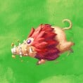 Poll option from an opinion poll on quirky creatures from Yoshi and the Mysterious Book for the Nintendo Switch 2