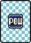 A POW Block Card in Paper Mario: Color Splash.