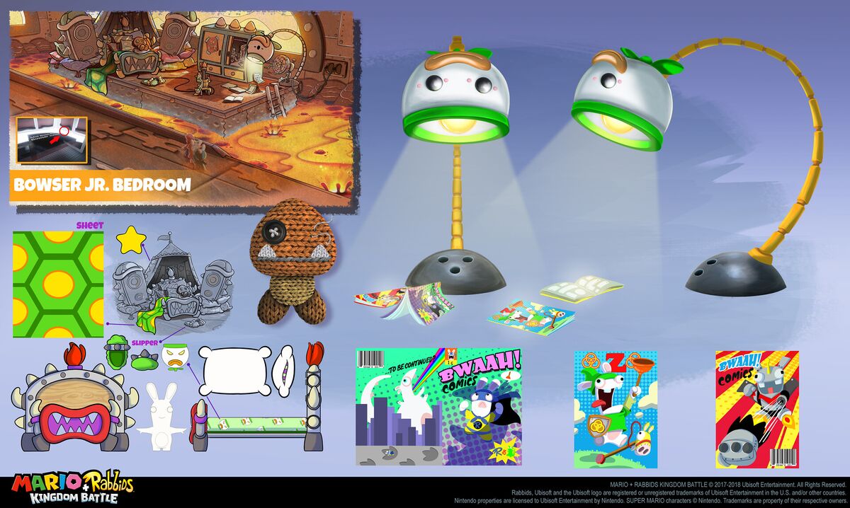 File:Pochet Fabio MRKB concept art Bowser Jr Bedroom b.jpg - Super ...