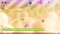 The third 10-flower coin in Cruising with Linking Lifts in Super Mario Bros. Wonder
