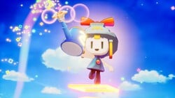 Connie who's using a watering can in Mario & Luigi: Brothership