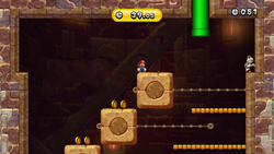 Stoneslide Tower Climb in New Super Mario Bros. U