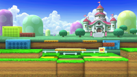 3D Land stage in Super Smash Bros. Ultimate