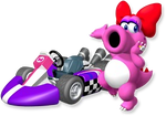 Artwork of Birdo from Mario Kart Wii