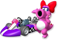 Artwork of Birdo from Mario Kart Wii