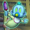 The gold frame for Chauncey in Luigi's Mansion for the Nintendo 3DS.