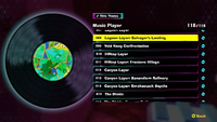 The disc for the song "Lagoon Layer: Salvager's Landing" in Donkey Kong Bananza