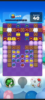 Stage 191 from Dr. Mario World