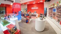 Interior of the Nintendo Store in Eilat, Israel