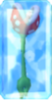 A sprite of a frozen Stalking Piranha Plant