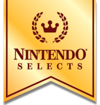 Nintendo Selects corporate logo, seen on various box art
