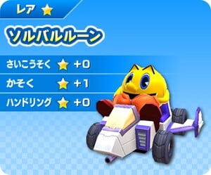 Pac-Man in a kart, in Mario Kart Arcade GP DX