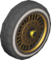 The Block_Brass tires from Mario Kart Tour