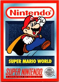 One of the Nintendo Collector Cards