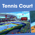 The Japanese cover for the "Tennis Courts" playlist