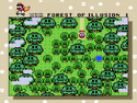 The image for "Forest of Illusion (Map Screen)" from Super Mario World on Nintendo Music.