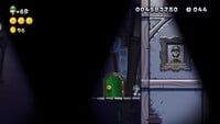 Luigi sighting in Boo's Favorite Haunt in New Super Luigi U
