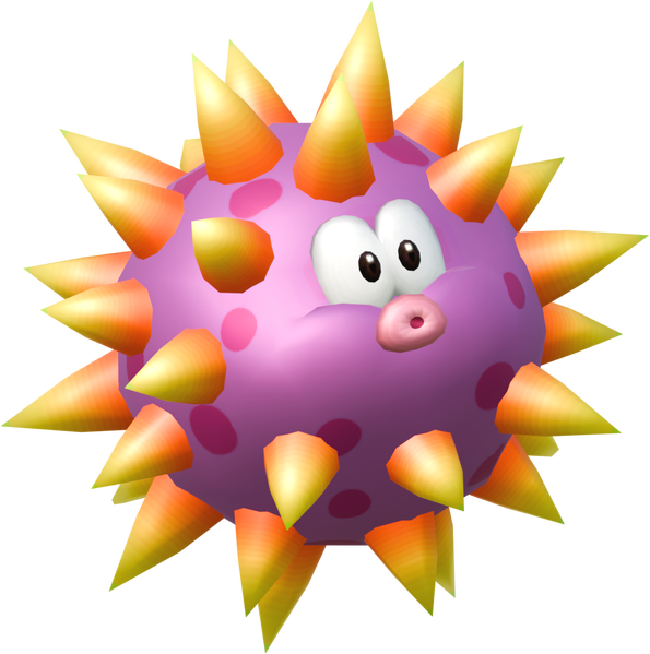 File:NSMBU Asset Model Big Urchin.png