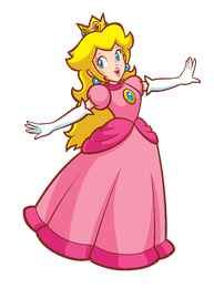 Princess Peach from Super Princess Peach.