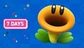 A Talking Flower featured on a promotion image counting down to Super Mario Bros. Wonder's release