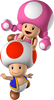 Toad and Toadette