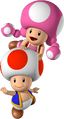Toad and Toadette