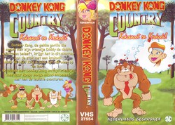 Donkey Kong Country: Kokosnoot en Krokodil front and back covers