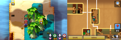 Blocks 41 and 42 in Hoohoo Mountain of Mario & Luigi: Superstar Saga + Bowser's Minions.