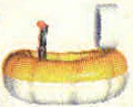 Side view of a hovercraft