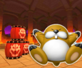 The course icon of the R variant with Monty Mole