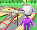 The course icon of the T variant with the Purple Mii Racing Suit