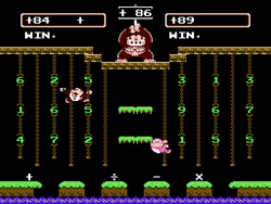 The banner image for Donkey Kong Jr. Math on Nintendo Music.