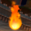 Squared screenshot of a Bowser's Flame from New Super Luigi U.