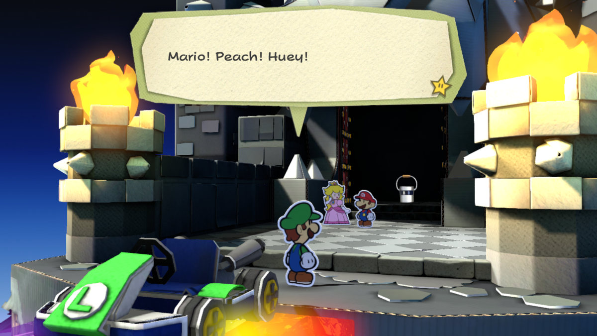 FilePMCS Black Bowser's Castle Luigi exit.png Super Mario Wiki, the