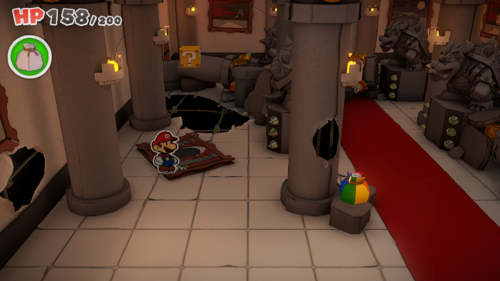 Bowser's Castle (Paper Mario: The Origami King) - Super Mario Wiki, the ...